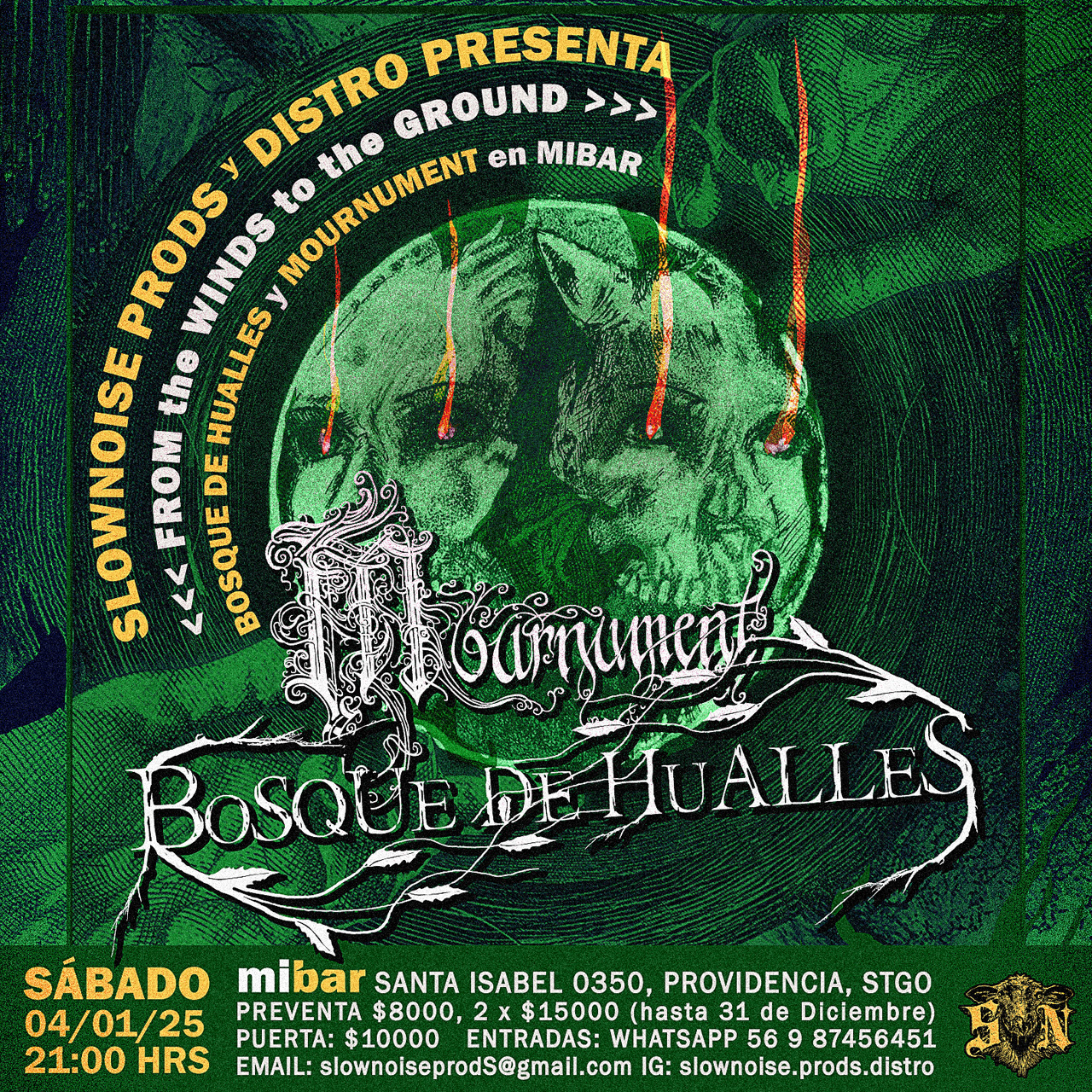 From the Winds to the Ground: Mournument y Bosque de Hualles en MiBar